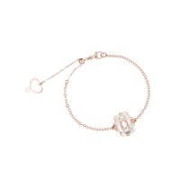 Pulsera Maman et Sophie Mujer Cristallo di Rocca in Plata Cristallo BPCRI1RO - BPCRI1RO